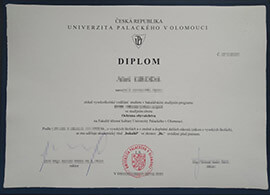 Step by step guide to Get a Univerzita Palackého v Olomouci diploma