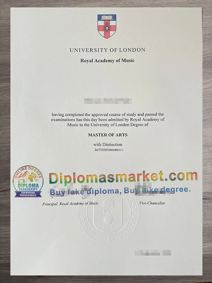 Royal Academy of Music degree