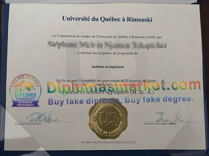 Université du Québec à Rimouski degree