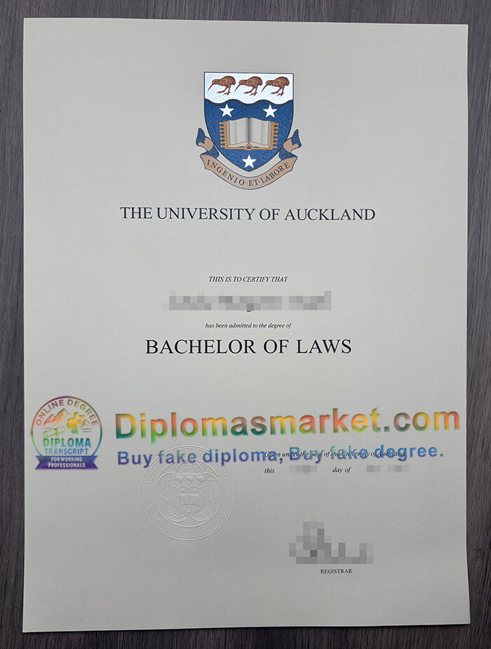 University of Auckland degree