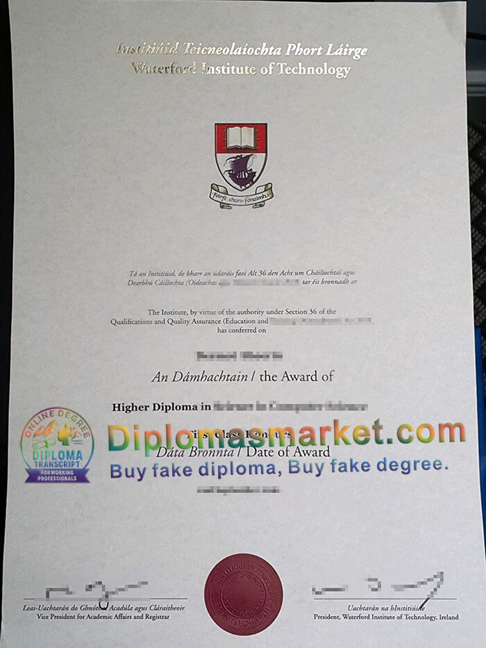 Waterford Institute of Technology degree