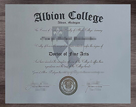 Tips on effective steps to obtain a Albion College degree.