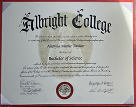 3 Proven Ways to Own a Albright College diploma certificate.