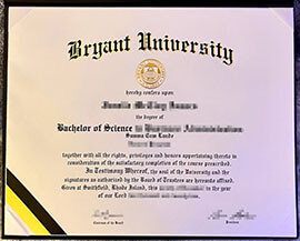 How long does it take to buy a Bryant University diploma?