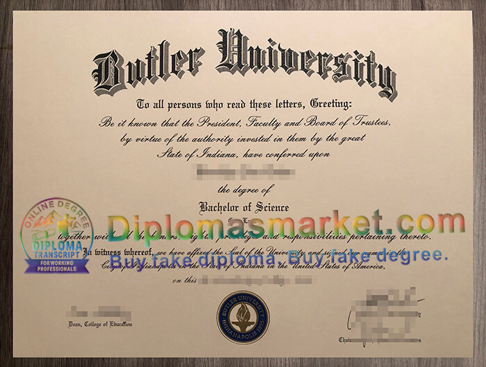 Butler University degree