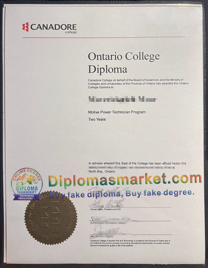 Canadore College degree