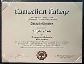 What Is the rate to order a Connecticut College degree online?