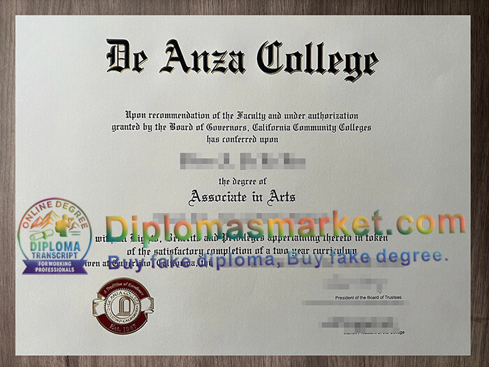 De Anza College degree