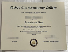 How to create a copy of my Dodge City Community College diploma?
