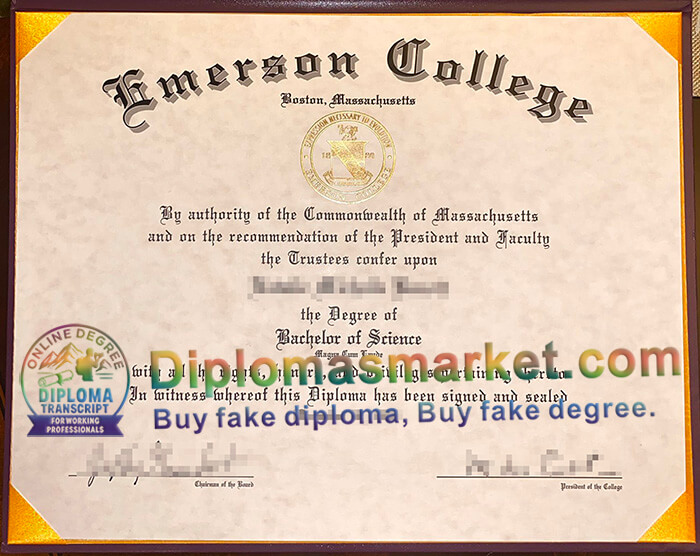Emerson College degree