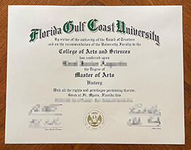 Where Can I Order a Florida Gulf Coast University diploma?