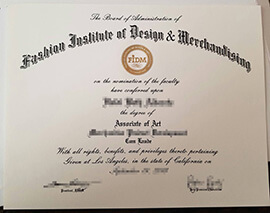 Copy Fashion Institute of Design Merchandising diploma online
