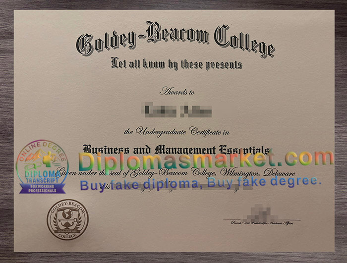 Goldey Beacom College degree