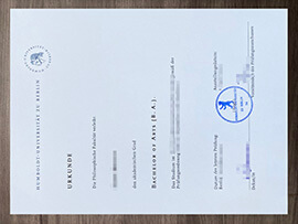 Quick and Easy Way to Order a Humboldt Universität zu Berlin Urkunde