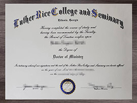 How to purchase a Luther Rice College and Seminary diploma?
