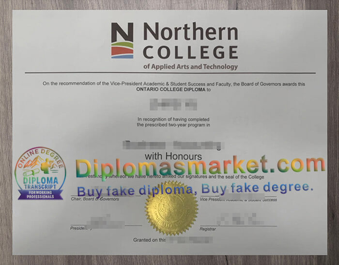 Northern College diploma