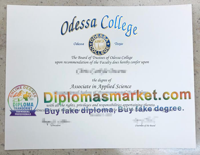 Odessa College degree
