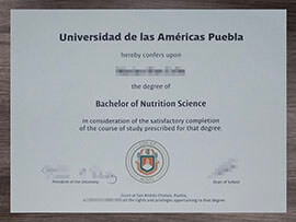 Where can I buy a Universidad de las Américas Puebla diploma?
