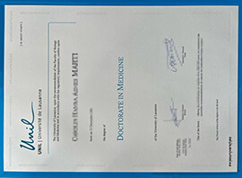 Where to obtain a realistic Université de Lausanne diploma?