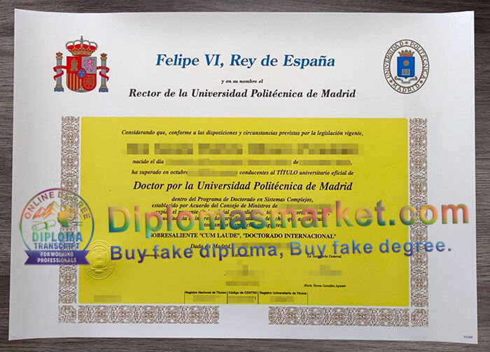 Universidad Politécnica de Madrid degree