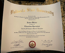 Achieve Success with a Valdosta State University diploma online