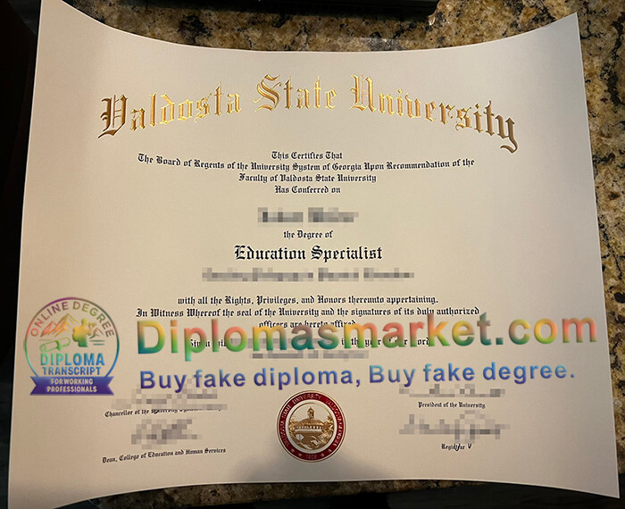 Valdosta State University degree