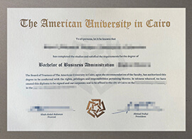 The Fast Way to Copy American University in Cairo diploma Online