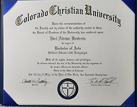 How to Create a Replica Colorado Christian University diploma Online