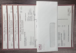Ways to order a Central Michigan University transcript online.