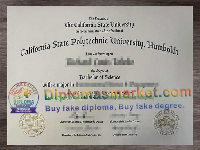 Cal Poly Humboldt degree