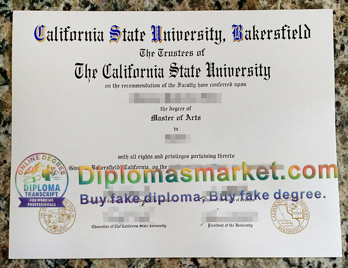 Cal State Bakersfield degree