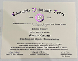 Simple Steps to Copy a Concordia University Texas diploma Online