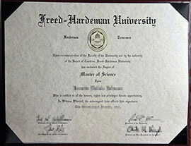 How to Order a Custom Freed Hardeman University diploma?