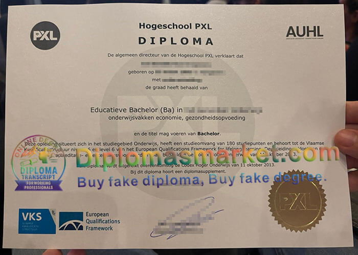 Hogeschool PXL degree