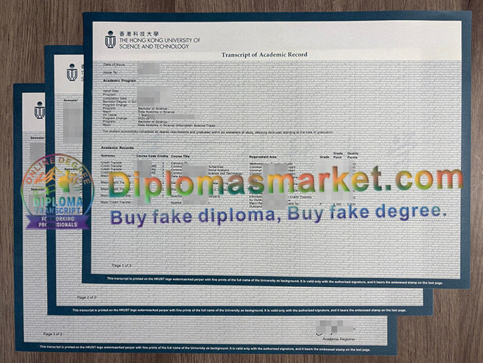 Hong Kong University of Science and Technology degree