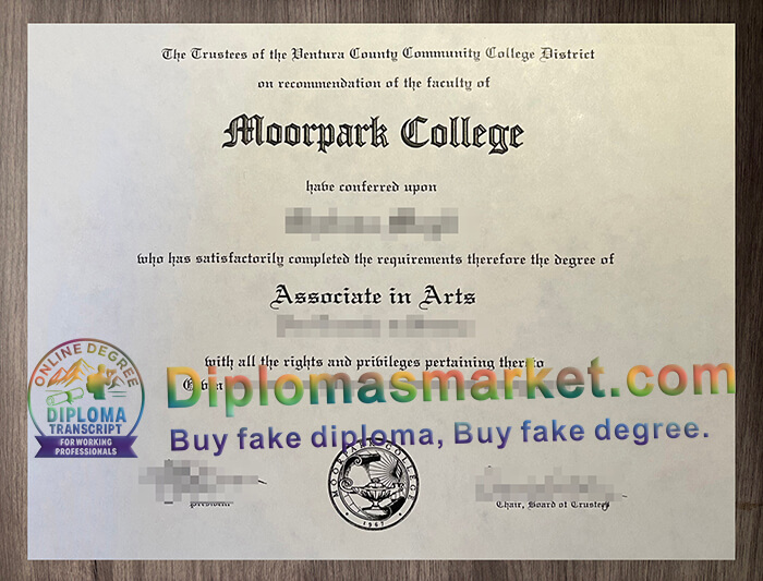 Moorpark College degree