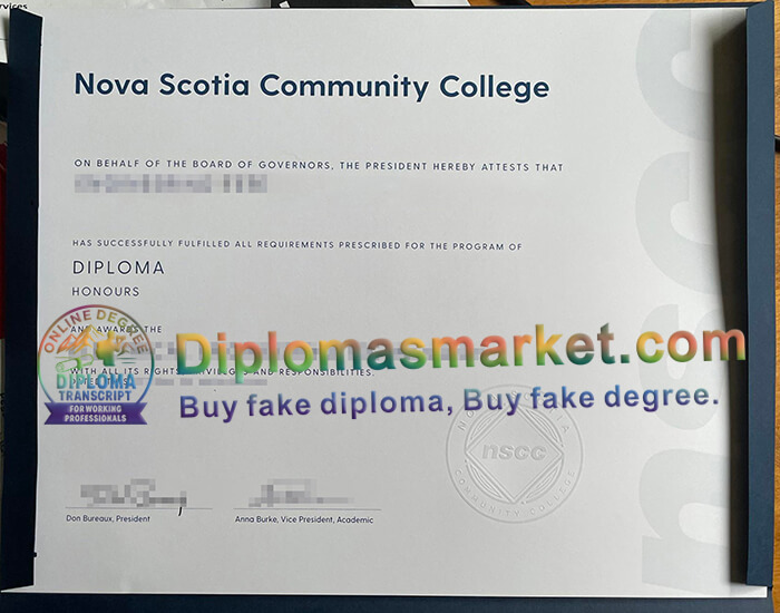 Nova Scotia Community College degree