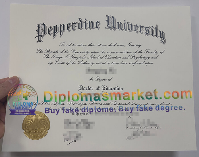 Pepperdine University degree