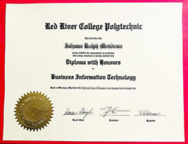Online Replacement Service for Red River College Polytechnic diploma