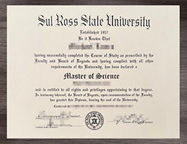 Copy Your Sul Ross State University diploma with Trusted Designers