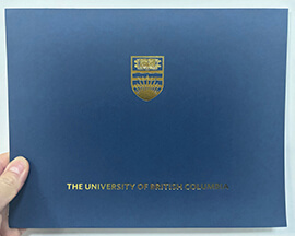 How to Replace a Damaged UBC diploma cover Online? Buy a UBC degree