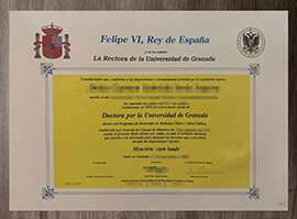 Easy and Secure Online Universidad de Granada diploma Copy Workflow
