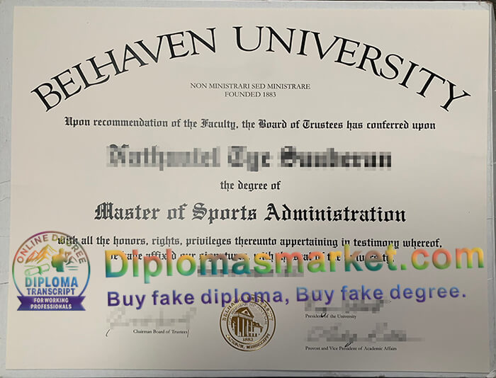 Belhaven University degree