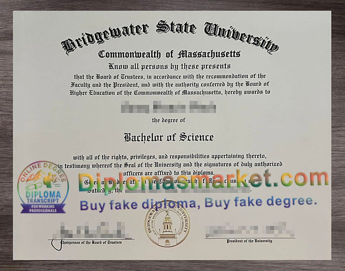 Bridgewater State University degree