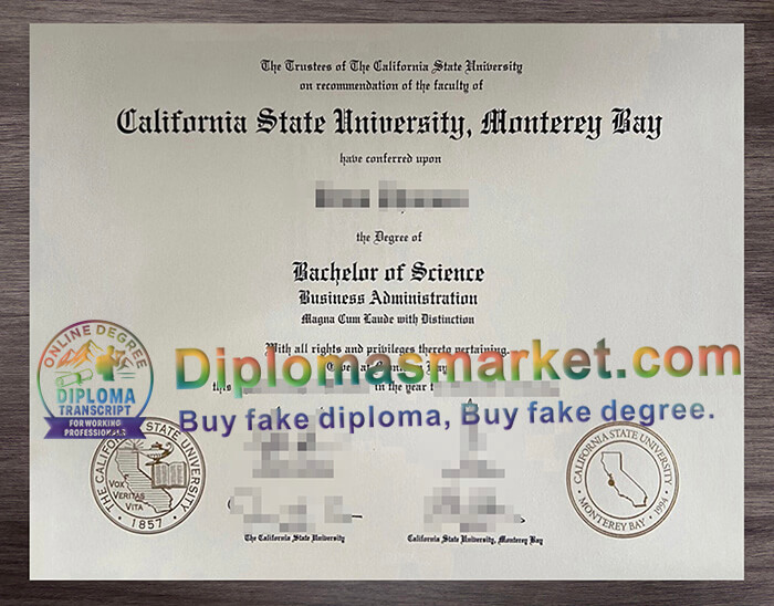 Cal State Monterey Bay degree