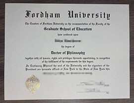 Order Your Custom Fordham University diploma Copy Online.