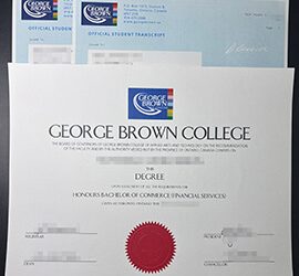 How to Order a George Brown College transcript and degree?