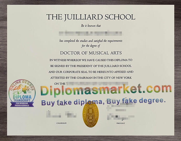 Juilliard School degree