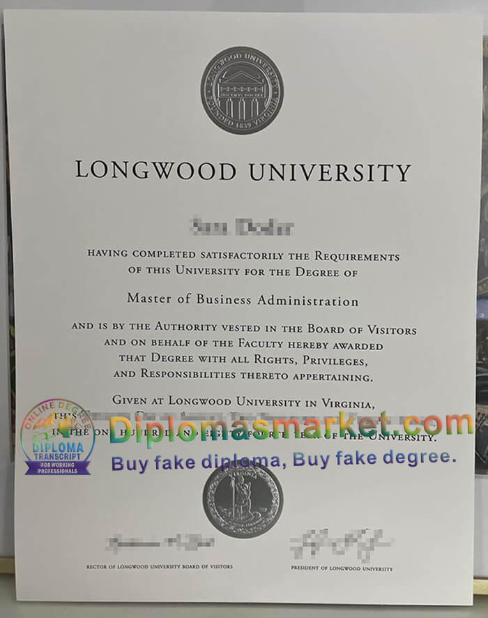 Longwood University degree