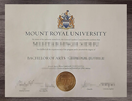 Best Online Mount Royal University diploma Duplicate Services 2026